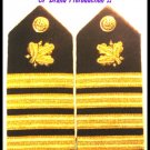 NEW US NAVY HARD Shoulder Boards CAPTAIN Supply Corp