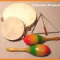 MARACAS * 2 TAMBOURINES * TRIANGLE * NEW DEAL *