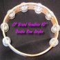 CP TAMBOURINES New Double Row Jingles HEADLESS 10" Size