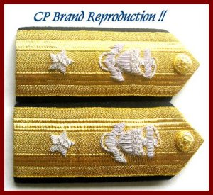 NEW US COAST GUARD Shoulder Boards REAR ADMIRAL 1 Star