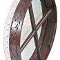 CP Brand New Bodhran Size 16" Hand Carved Natural Brown