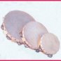 NEW Church TAMBOURINES Set Of 3 Single Row Goat Skins