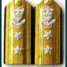 NEW US COAST GUARD Shoulder Boards REAR ADMIRAL 2 Stars