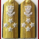 NEW US COAST GUARD Shoulder Boards ADMIRAL 4 Stars