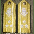 NEW US COAST GUARD Shoulder Boards VICE ADMIRAL 3 Stars NEW US COAST GUARD Shoulder Boards VICE ADMIRAL 3 Stars