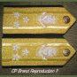 NEW US COAST GUARD Shoulder Boards VICE ADMIRAL 3 Stars
