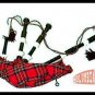 BRAND NEW IMPORTED FULL SIZE BLACK ROSEWOOD BAGPIPES