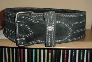 CP BRAND NEW POWER WEIGHT LIFTING BELTS BLACK FREE SHIP