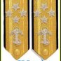 NEW US NAVY HARD Shoulder Boards ADMIRAL 4 Stars (CP)