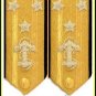 NEW US NAVY HARD Shoulder Boards VICE ADMIRAL 3 Stars