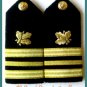 US NAVY HARD Shoulder Boards LT. COMMANDER Supply Corp