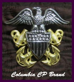 US Officer Navy Officer Cap Hat Badge Insignia Rank