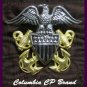 US Officer Navy Officer Cap Hat Badge Insignia Rank