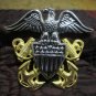US Officer Navy Officer Cap Hat Badge Insignia Rank