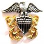 US Officer Navy Officer Cap Hat Badge Insignia Rank