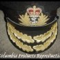 ROYAL NAVY ADMIRAL OFFICER BLACK HAT CAP NEW Size 59
