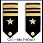 NEW US NAVY LINE OFFICER HARD Shoulder Boards FOR LT. COMMANDER Rank