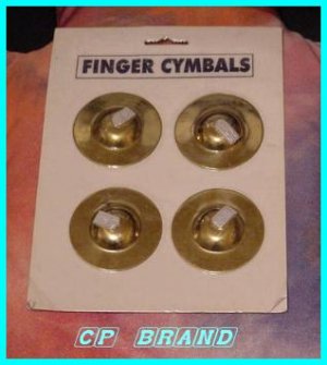 CP BRAND NEW ZILLS FINGER CYMBALS TWO PAIRS Belly Dance