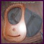 CP BRAND NEW 10 STRINGS LYRE HARP FREE CARRY BAG & SHIP