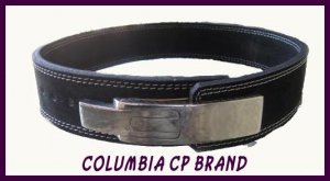 CP BRAND POWER LIFTING LEVER BELTS 2.5"  BLK FREE SHIP