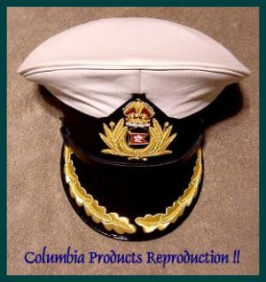 WHITE STAR LINE - TITANIC CAPTAIN SMITH HAT NEW Size 60 WHITE