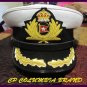 WHITE STAR LINE - TITANIC CAPTAIN SMITH HAT NEW Size 60 WHITE