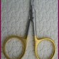 CP - 3.5" ARROW FLY TYING SCISSORS GOLD LOOPS FREE SHIP
