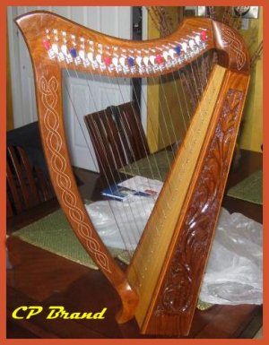 CP BRAND NEW 22 STRING 33" HARP W/ LEVERS FREE SHIP USA