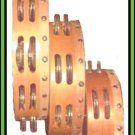 Church TAMBOURINES Set Of Three CP Brand New Double Row