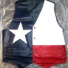 Texas Flag Leather Vest - New 2019 Stock - Hi Quality - CP MADE Texas Flag Leather Vest - New 2019 Stock - Hi Quality - CP MADE