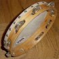 NEW Church TAMBOURINES 10 Inches Single Row Jingles Goat Skin Heads - CP MADE