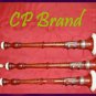 CP Brand New BOMBARD OBOE Rosewood Flute Chanter BROWN - 1st Quality - CP MADE