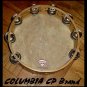 Church TAMBOURINES 10 Inches CP Brand New Double Row Jingles, Goat Skin Heads