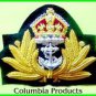 NEW ROYAL NAVY OFFICER HAT CAP CAPT.ADMIRAL Bullion Badge KING CROWN CP MADE