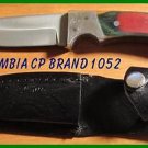 CP Brand Stainless Blade Hunting Knife New - USA FREE SHIP With Leather Holster