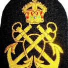 HAND EMBROIDERED NEW UK PETTY OFFICER GOLD BULLION HAT BADGE CP MADE USA FREE SH HAND EMBROIDERED NEW UK PETTY OFFICER GOLD BULLION HAT BADGE CP MADE USA FREE SH