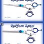 LOT OF 2 HOT SELL BARBER SCISSORS RAZOR SHARP Free SHIP USA - Style 1005 - 6"