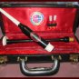 SCOTTISH BAGPIPE CHANTER Black ROSEWOOD FREE Carry Case - TWO REEDS - CP MADE