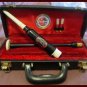 SCOTTISH BAGPIPE CHANTER Black ROSEWOOD FREE Carry Case - TWO REEDS - CP MADE