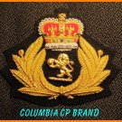 CRUISE SHIP OCEAN LINE CUNARD QUEEN MARY 2 CAPTAIN HAT BADGE CP MADE HI QUALITY