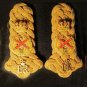 British FIELD MARSHALL GOLD ON GOLD Epaulettes Shoulder Boards Myler - CP MADE