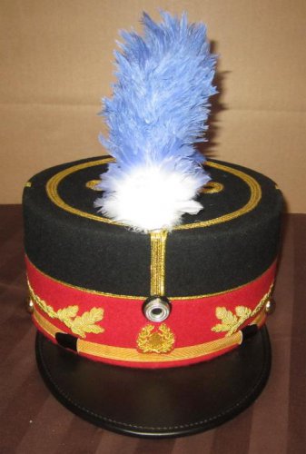 URUGUAYAN ARMY GENERAL FULL HAND EMBROIDERED KEPI HAT - REPRODUCTION