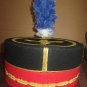 URUGUAYAN ARMY GENERAL FULL HAND EMBROIDERED KEPI HAT - REPRODUCTION