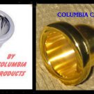 TWO (2) TUBA MOUTH PIECES GOLD & SILVER COLUMBIA Brand 18 SP GP FREE SHIP in USA