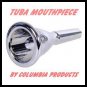TWO (2) TUBA MOUTH PIECES GOLD & SILVER COLUMBIA Brand 18 SP GP FREE SHIP in USA