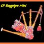 MINI SCOTTISH TOY BAGPIPE CP BRAND NEW PLAYABLE WITH REEDS - CP BRAND