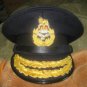 ROYAL AIR FORCE HAT CAP COMMODORE Bullion Badge KING CROWN - FREE SHIP IN USA