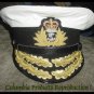 ROYAL NAVY ADMIRAL OFFICER WHITE HAT CAP NEW Size 57, 58, 59, 60, 61, 62 Sizes
