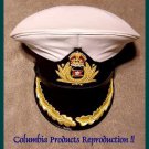 WHITE STAR LINE TITANIC CAPTAIN SMITH HAT NEW Sizes 57, 58, 59, 60, 61, 62 WHITE WHITE STAR LINE TITANIC CAPTAIN SMITH HAT NEW Sizes 57, 58, 59, 60, 61, 62 WHITE