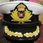 WHITE STAR LINE TITANIC CAPTAIN SMITH HAT NEW Sizes 57, 58, 59, 60, 61, 62 WHITE